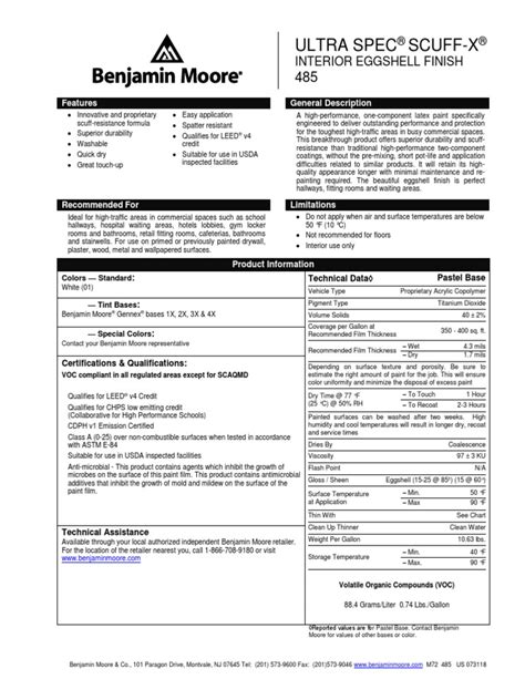 scuff x product data sheet